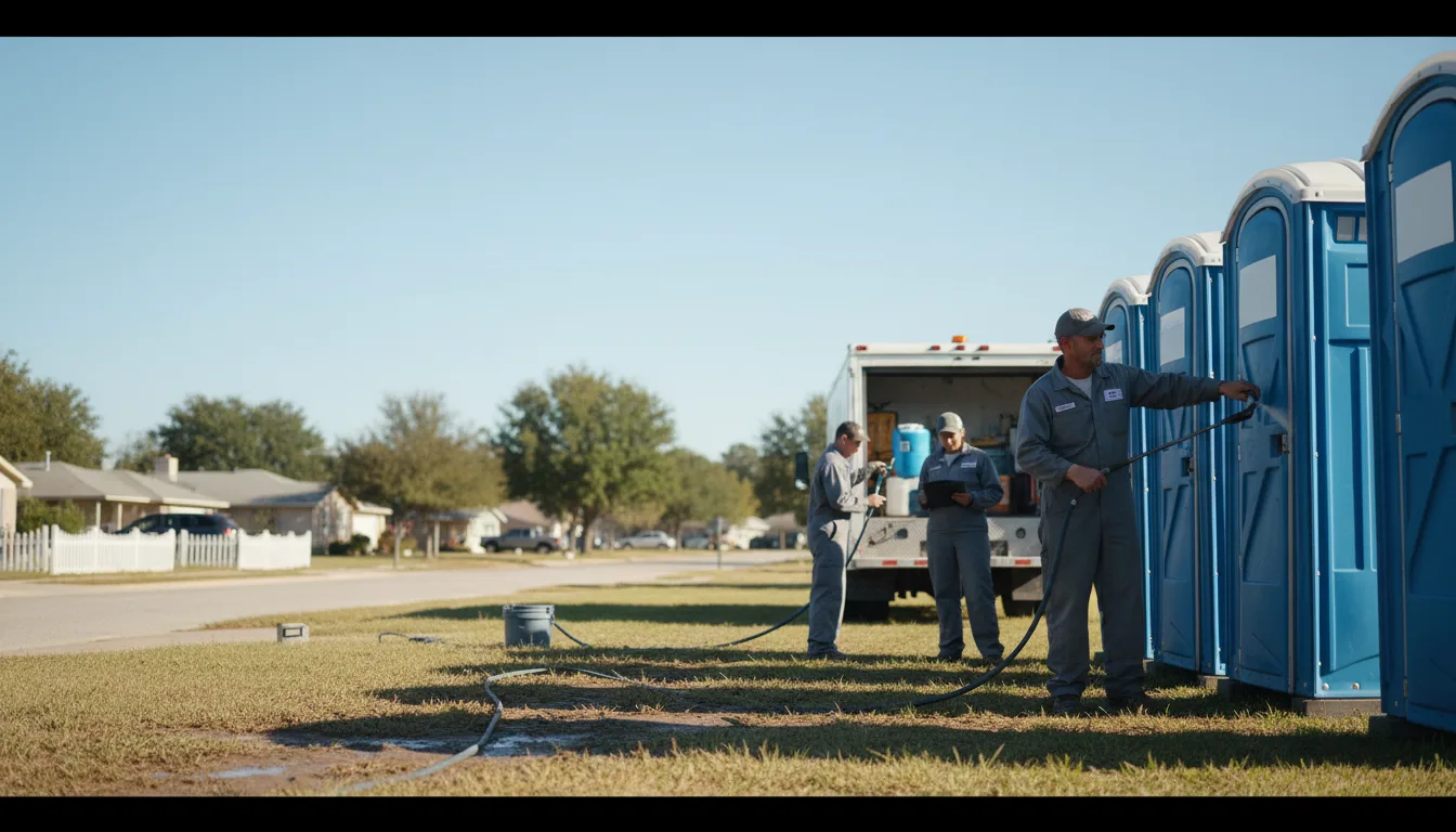Long-Term Portable Toilet Rental in Bushnell, NE near me